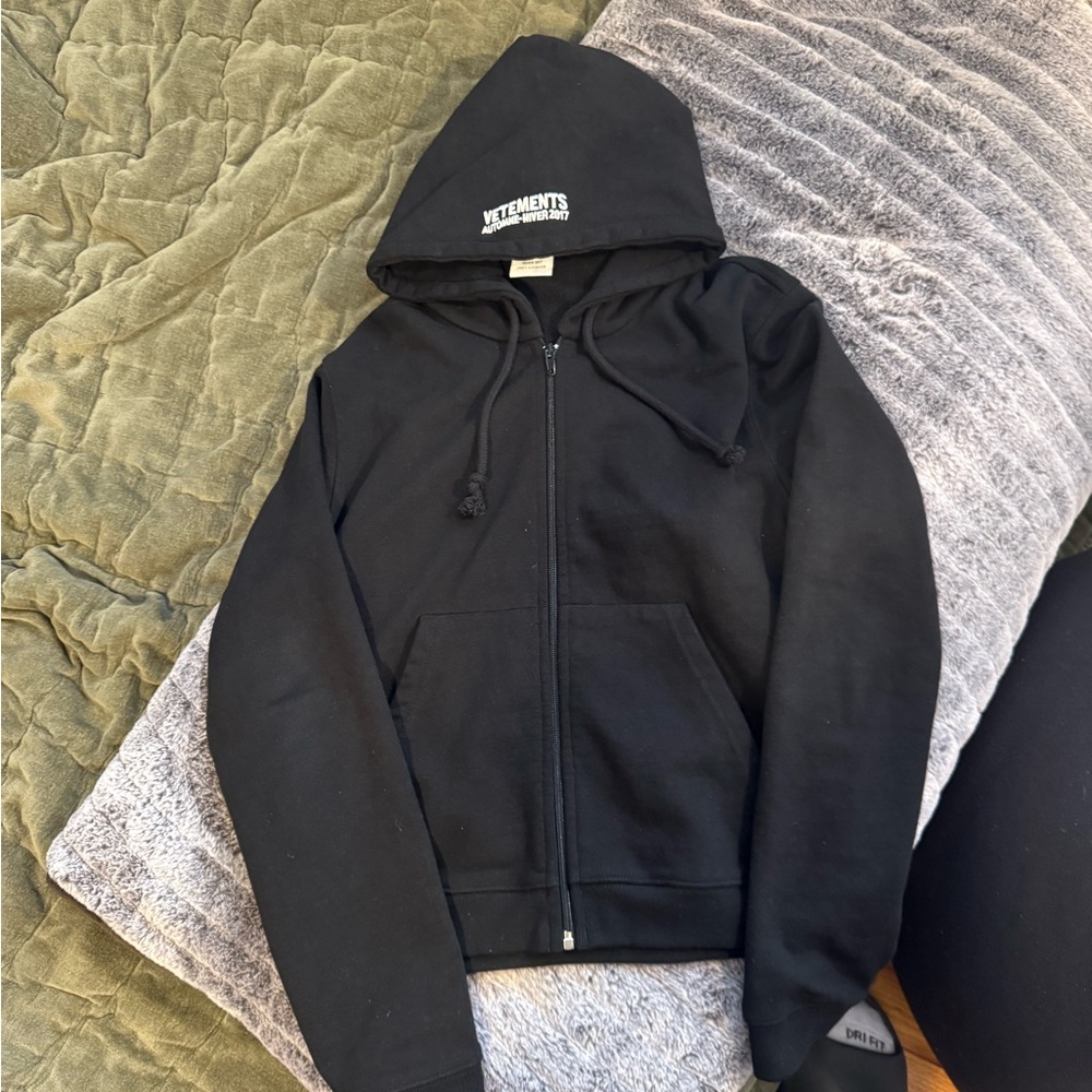 Vetements Black Hoodie